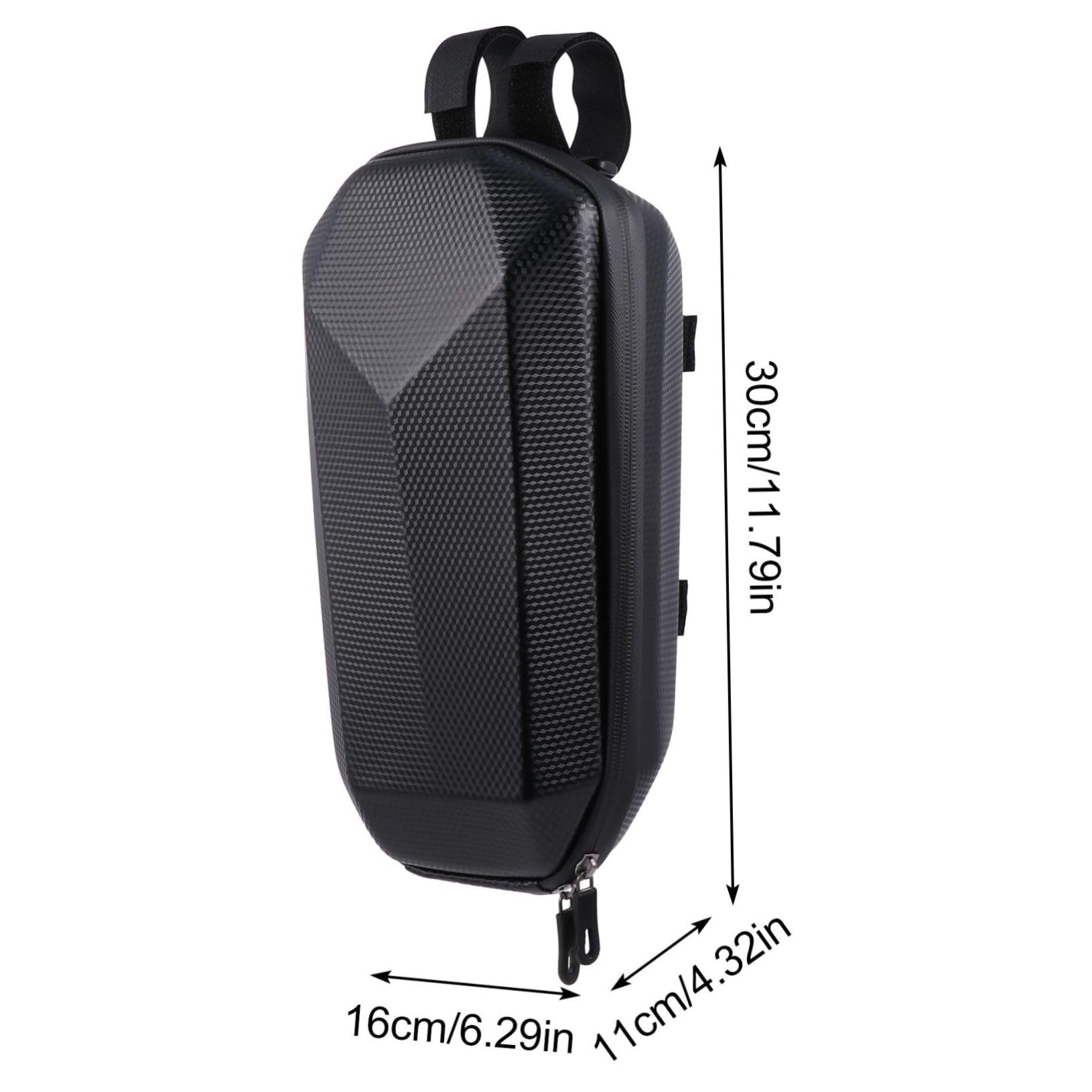 Toyvian Borsa Per Auto Impermeabile Davanti Manubrio Ciclismo Magazzinaggio Zaino Per Scooter Maniglia Custodia Per Bici Elettrica Custodia Per Maniglie Dello Scooter Eva Black