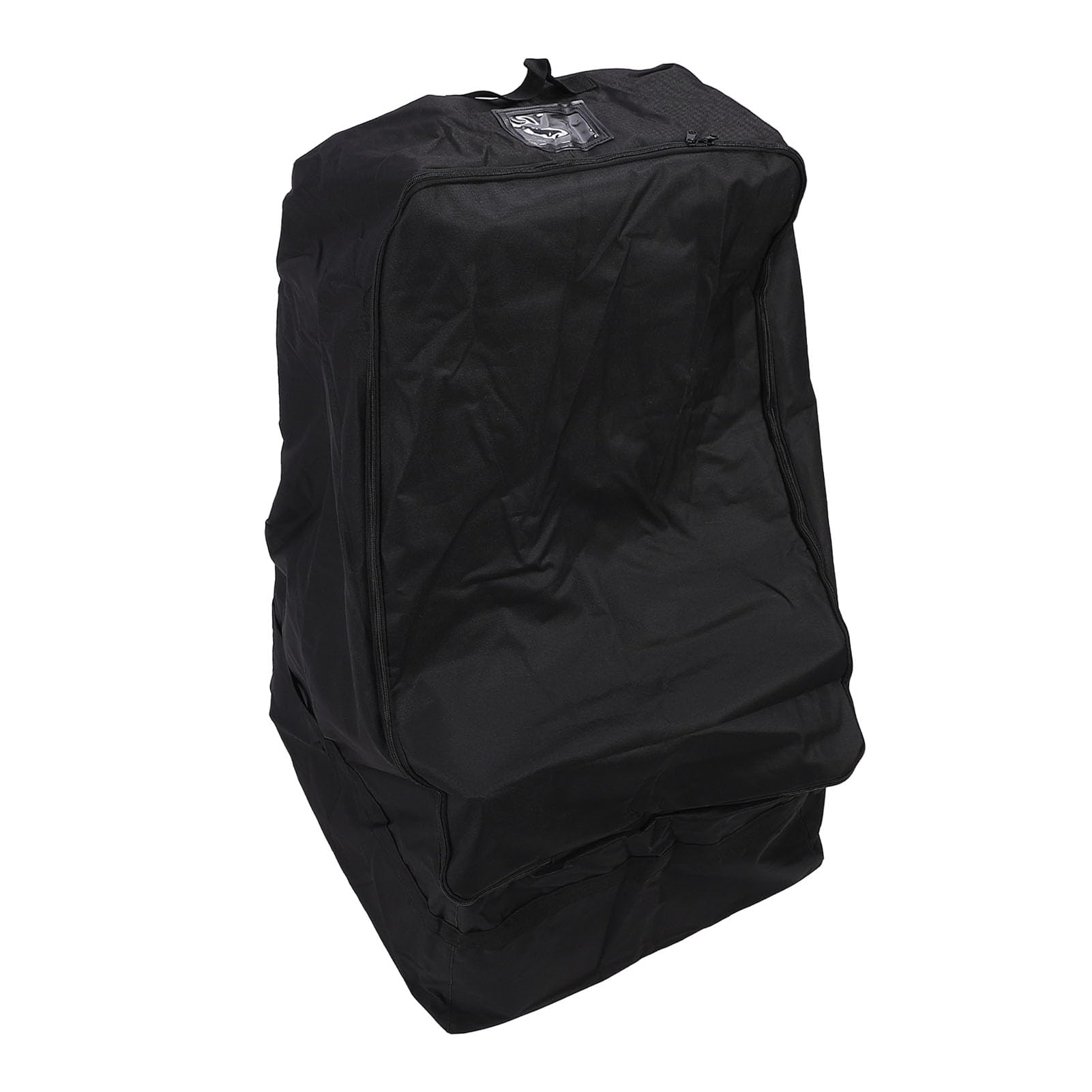 Sac de Poussette Noir, Sac de Rangement Oxford 600D, Organisateur de Voyage avec 2 Sangles de à Dos Rembourrées, Idéal pour Une Utilisation en Avion et Le Transport de Voyage