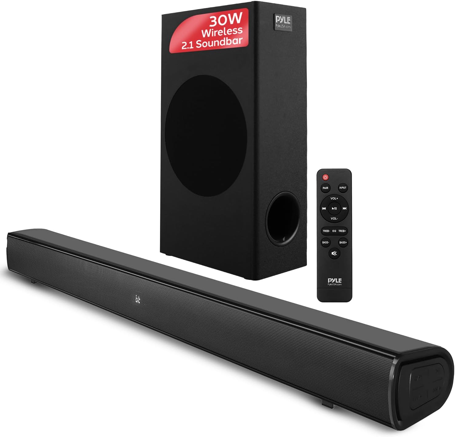Pyle Sound Bar for Smart TV, Wave...
