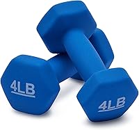 Vista 3 de Yaxa Basics Neoprene Dumbbell Hand Weights for Exercise and Muscle Toning