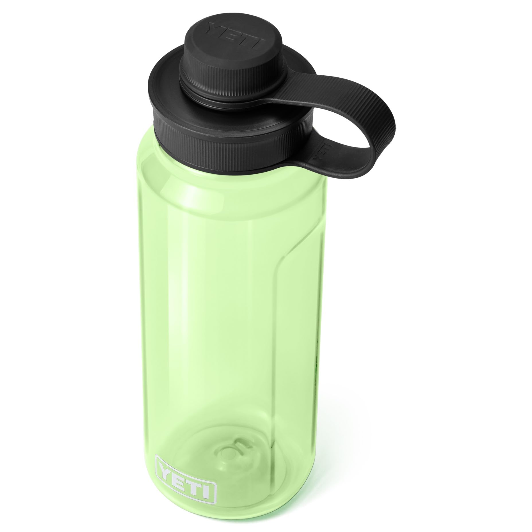YETI Yonder Water Bottle with Leakproof Tether Cap, Lightweight and BPA-Free, Key Lime, 34 oz (1 L)