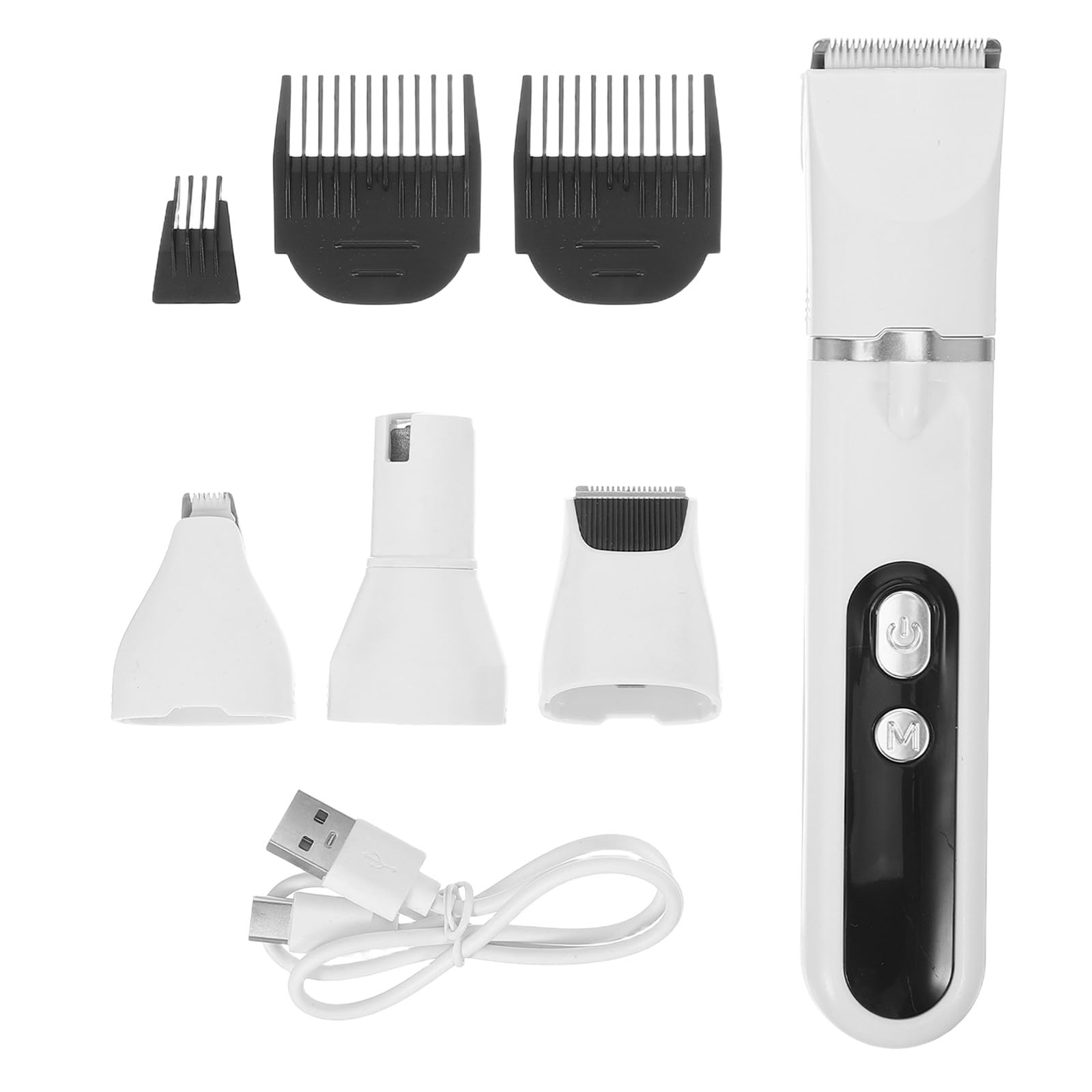 1 Set elektrischer Tierhaartrimmer, 4-in-1 Hundepflege-Set