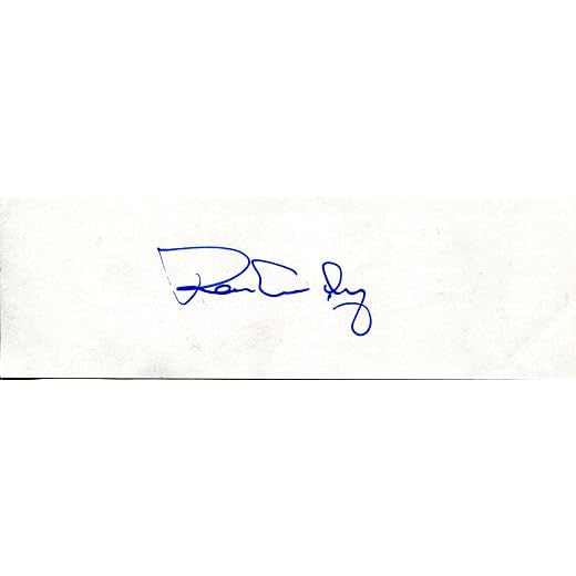 Ron Guidry Autographed Cut - MLB Cut Signatures