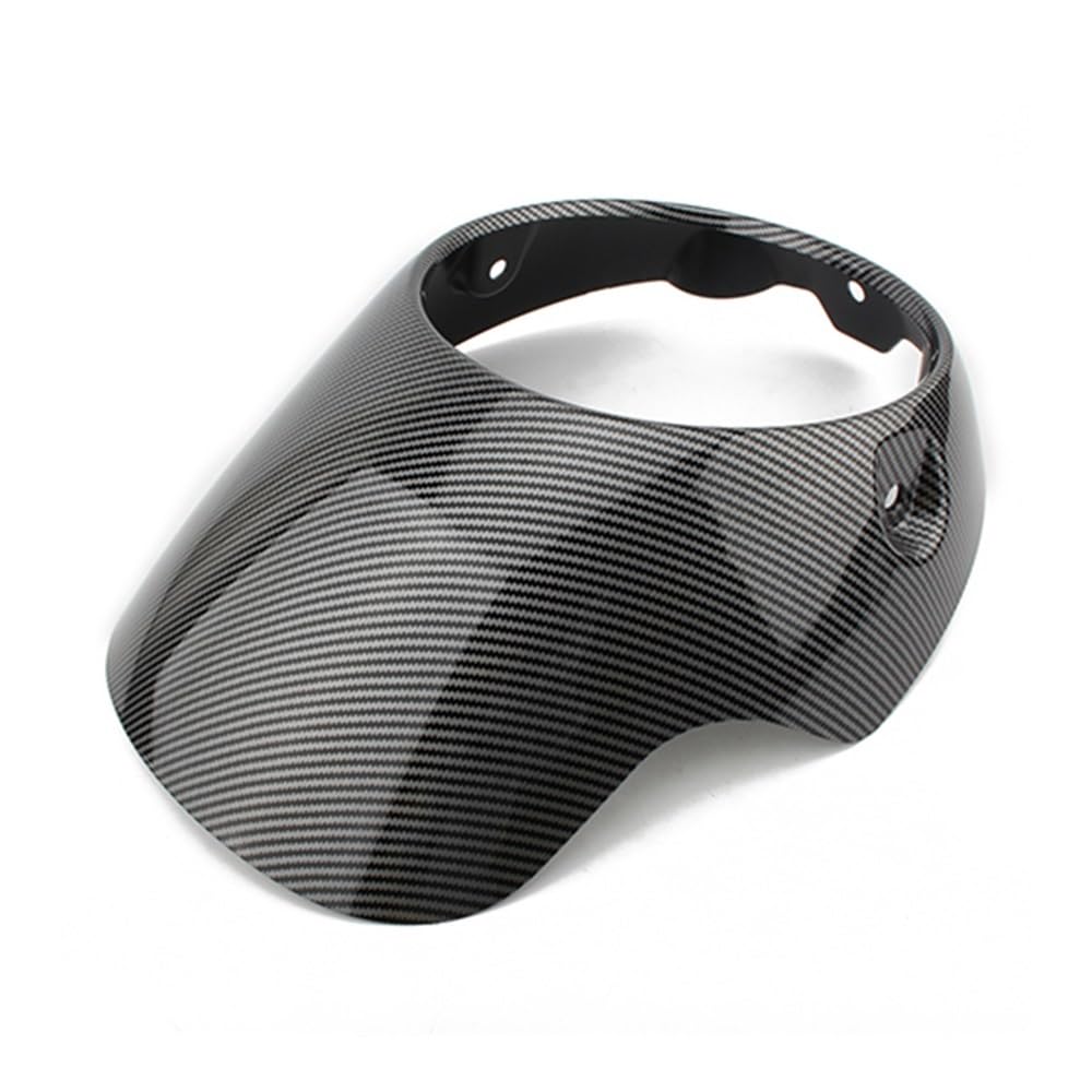 Carénage de phare de moto Victory couverture de pare-brise 8 pouces noir - 8