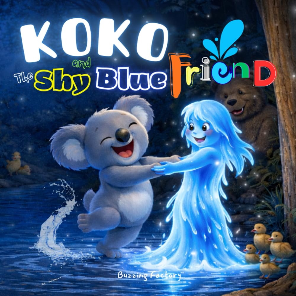 Koko and The Shy Blue Friend: Children’s Best Bedtime Story Book on Friendship Skills, Emotional Intelligence, Nature, Kindness, Importance of Water, ... Preschool SEL Nature Story for Kids Ages 3–6