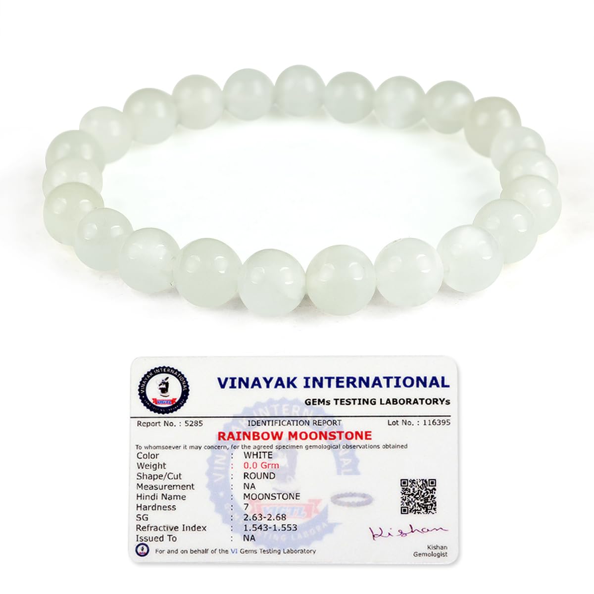 Reiki Crystal Products Certified Rainbow Moonstone Bracelet Reiki Healing Crystal Stone 8 mm Bracelet, Charged By Reiki Grandmaster & Vastu Expert (B09SZ355N1) Amazon Price History, Amazon Price Tracker