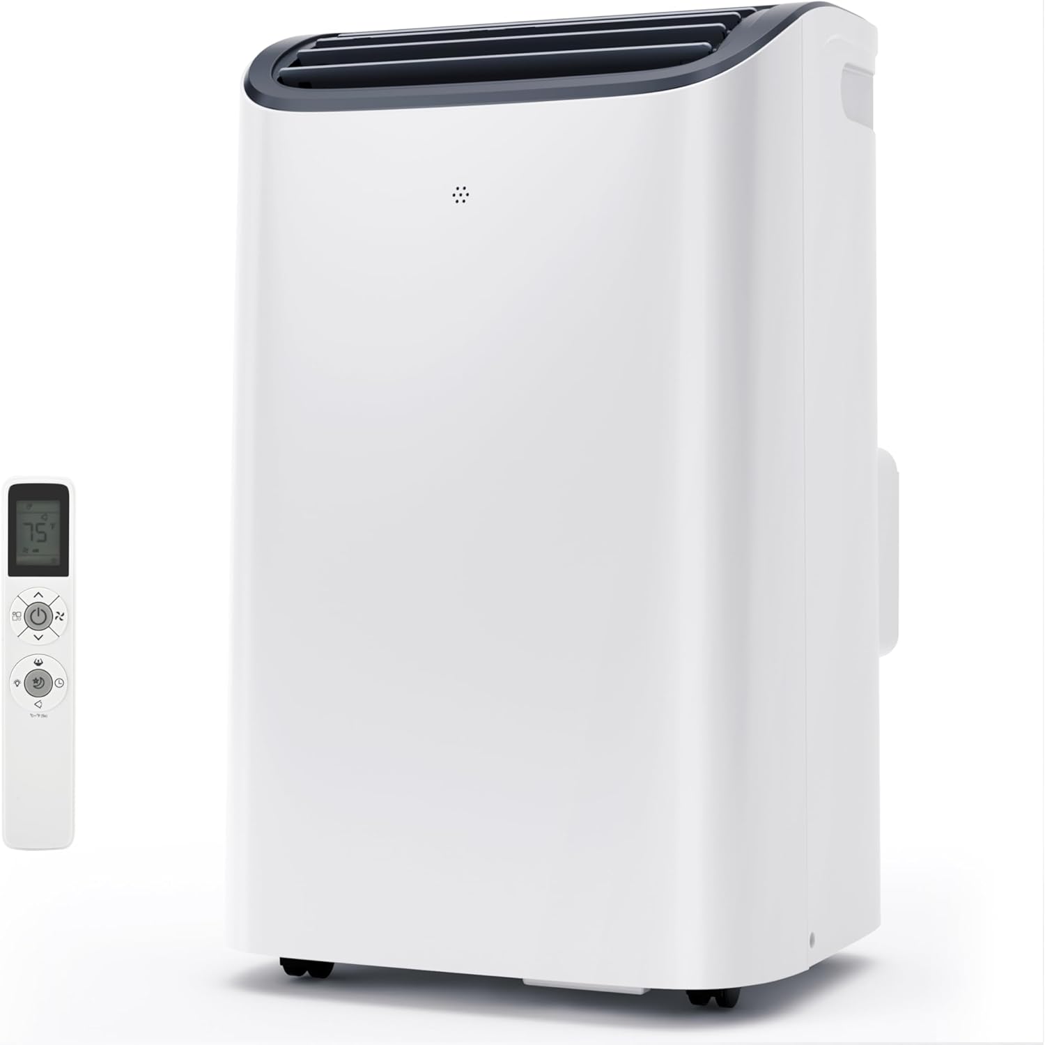 EUHOMY Portable Air Conditioners 12,000 Btu, 4 in 1 Portable Cooling AC with Heat, Dehumidifier, Fan Modes, Quiet Stand-up AC with 46dB Low Noise & Sleep Mode for Bedrooms, room up to 550 Sq.Ft EUHOMY Portable Air Conditioners 12,000 Btu, 4 in 1 Portable Cooling AC with Heat, Dehumidifier, Fan Modes, Quiet Stand-up AC with 46dB Low Noise & Sleep Mode for Bedrooms, room up to 550 Sq.Ft