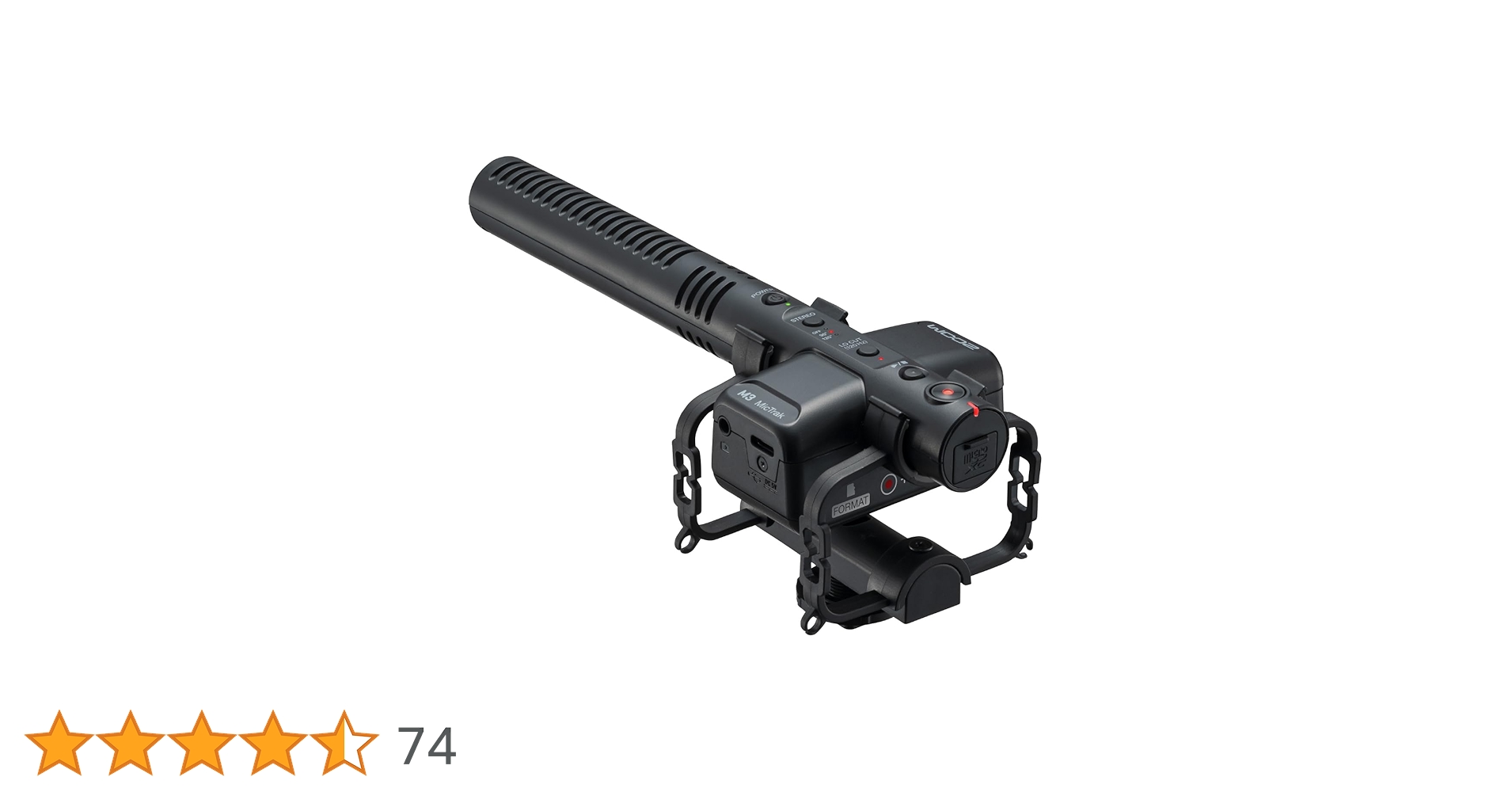 Amazon.co.jp: ZOOM ズーム M3 ステレオショットガンマイク 世界