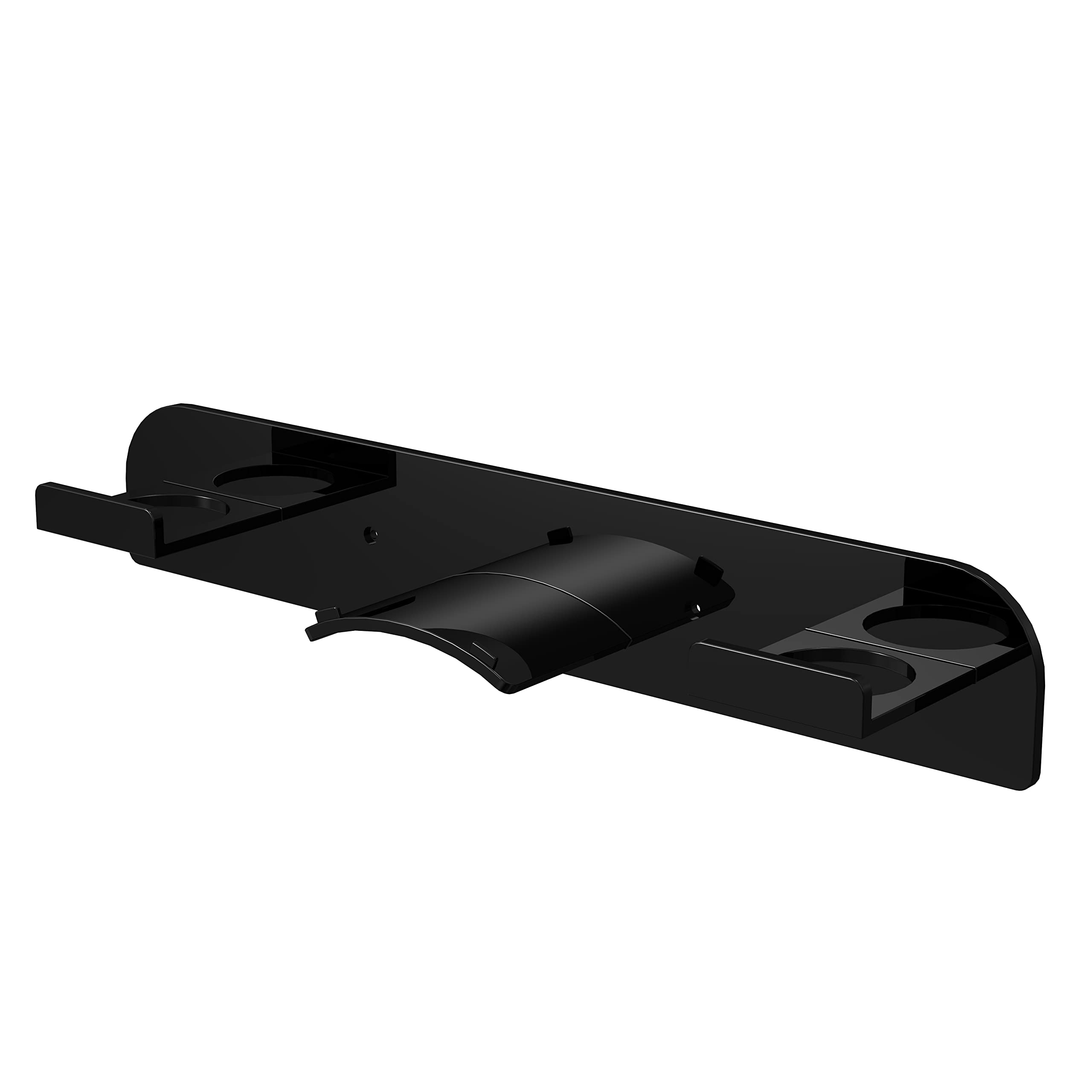 VR Stander para Meta Quest Pro / Pico 4 / Oculus Quest 2 vasos de almacenamiento de pared soporte de pared auriculares VR Gamepad Controller Travel(negro) V01