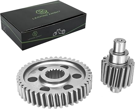 Secondary Transmission Gear High Performance GY6 49cc 50cc 80cc 100cc Racing Final Drive Gear Set fit for 139QMB 139QMA 147QMD Engine Scooter Moped ATV Go Kart 16-42T