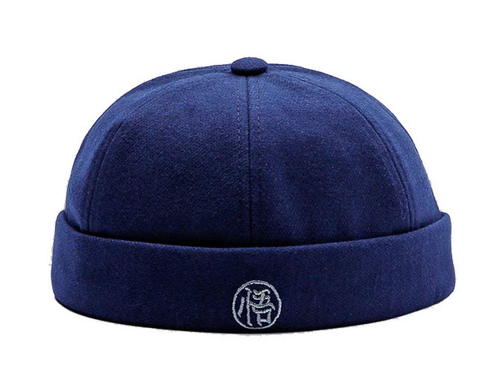 ZegooZEGOO Parent-child Cap Blend 6Panels Brimless Hat Beanie Skull Cap