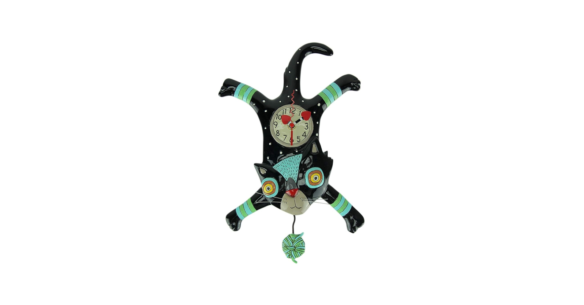 Amazon.com: Allen Designs Enesco Craft Attack Cat with Yarn