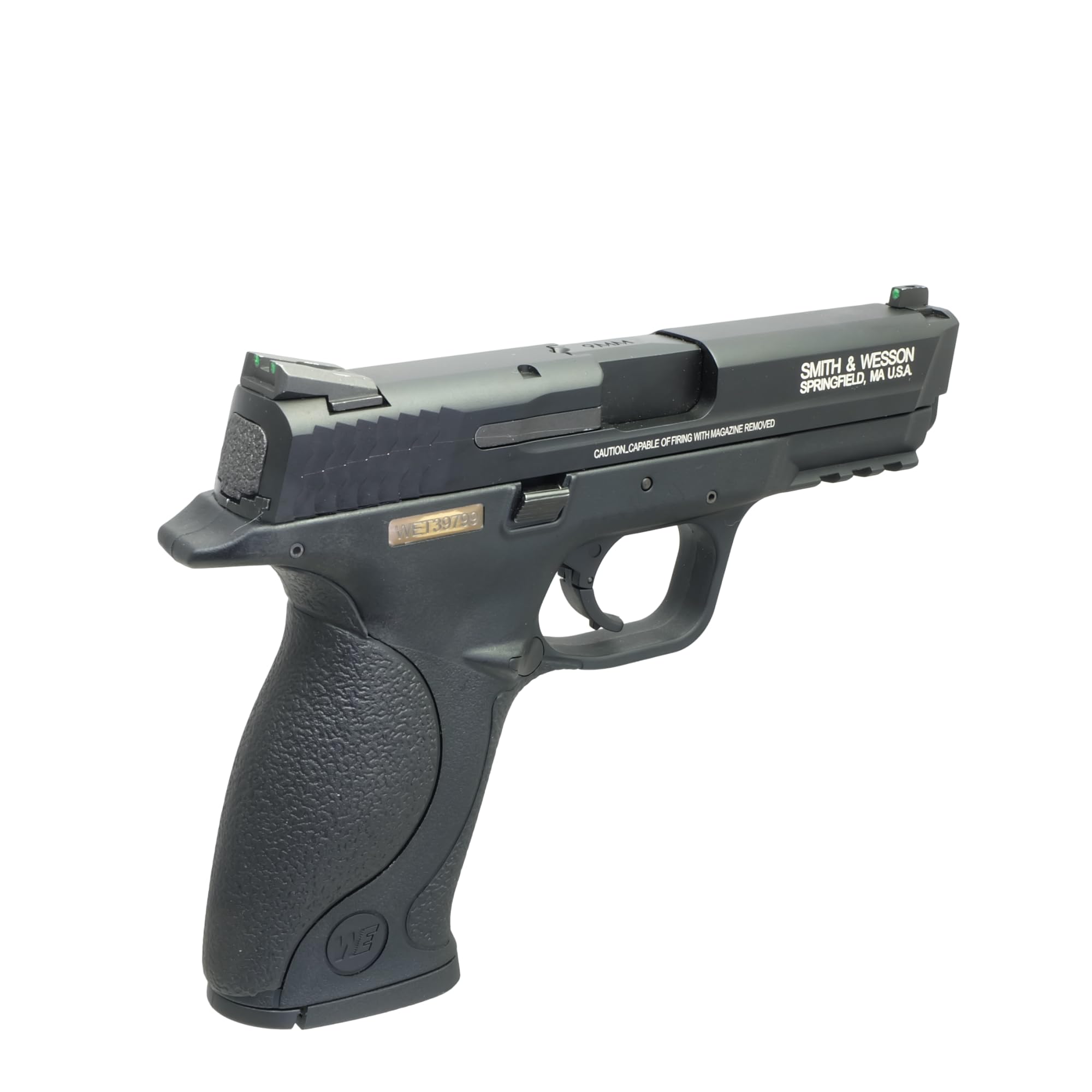 WE we-tech m&p9 コンパクト 樹脂フレーム ガスガン Amazon.co.jp: [WE] [互換性] M&P 9 ガスブロ リアルマーキングVer