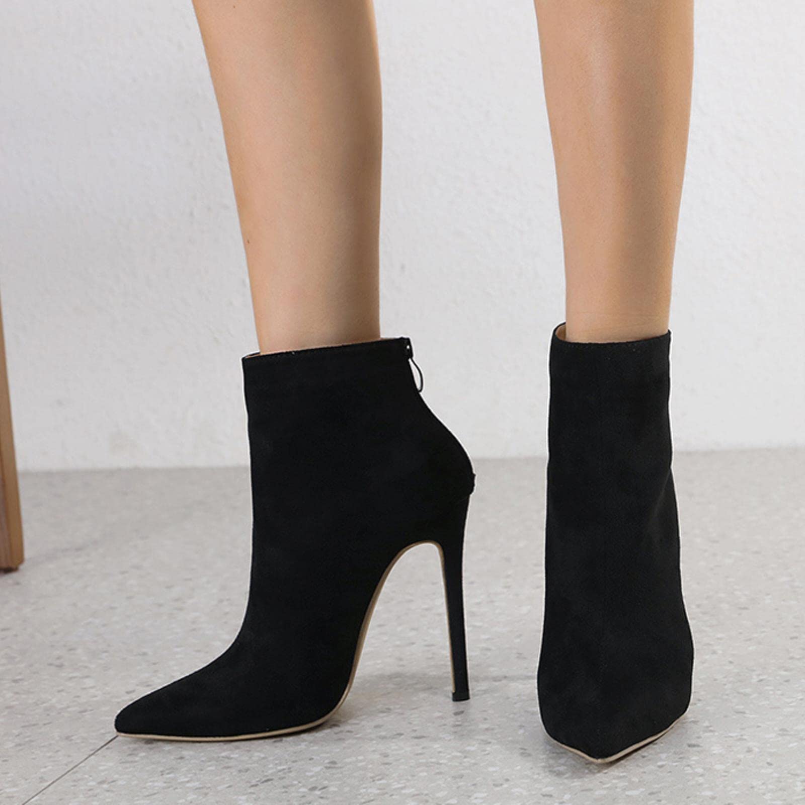 Stivaletti Donna Stivali Chelsea Tamaris Donna | In Pelle Con Tacco 5cm Stivaletti Alla Caviglia Eleganti G 1026735 - Foto 4