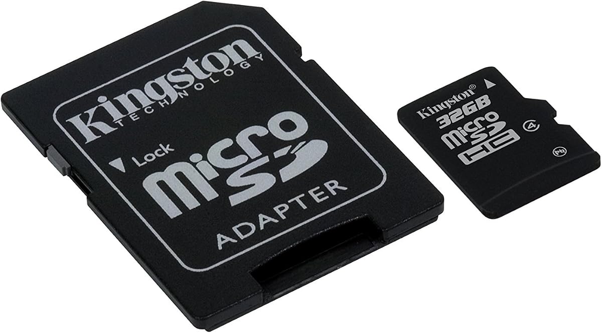 Tarjeta de Memoria Flash Kingston Digital 32 GB microSDHC SDC4/32GB