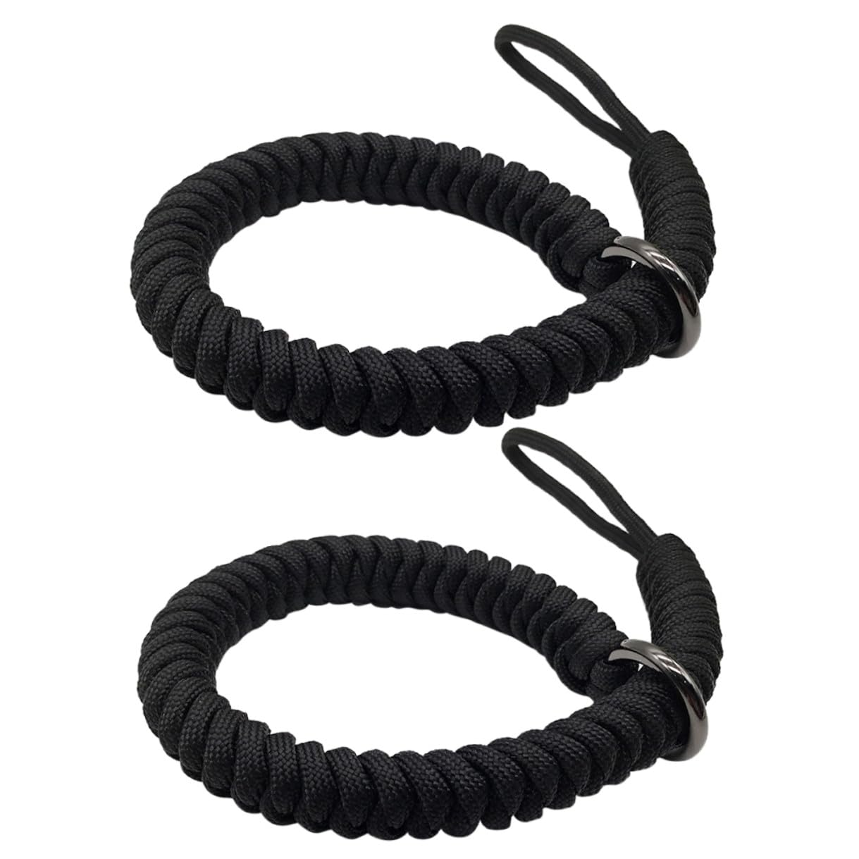2 piezas Correa de Muñeca para Cámara Ajustable con Anillo Metálico de Liberación Rápida Resistente la Corrosión para Fotógrafos y Accesorios como Cámara de Acción Botella o