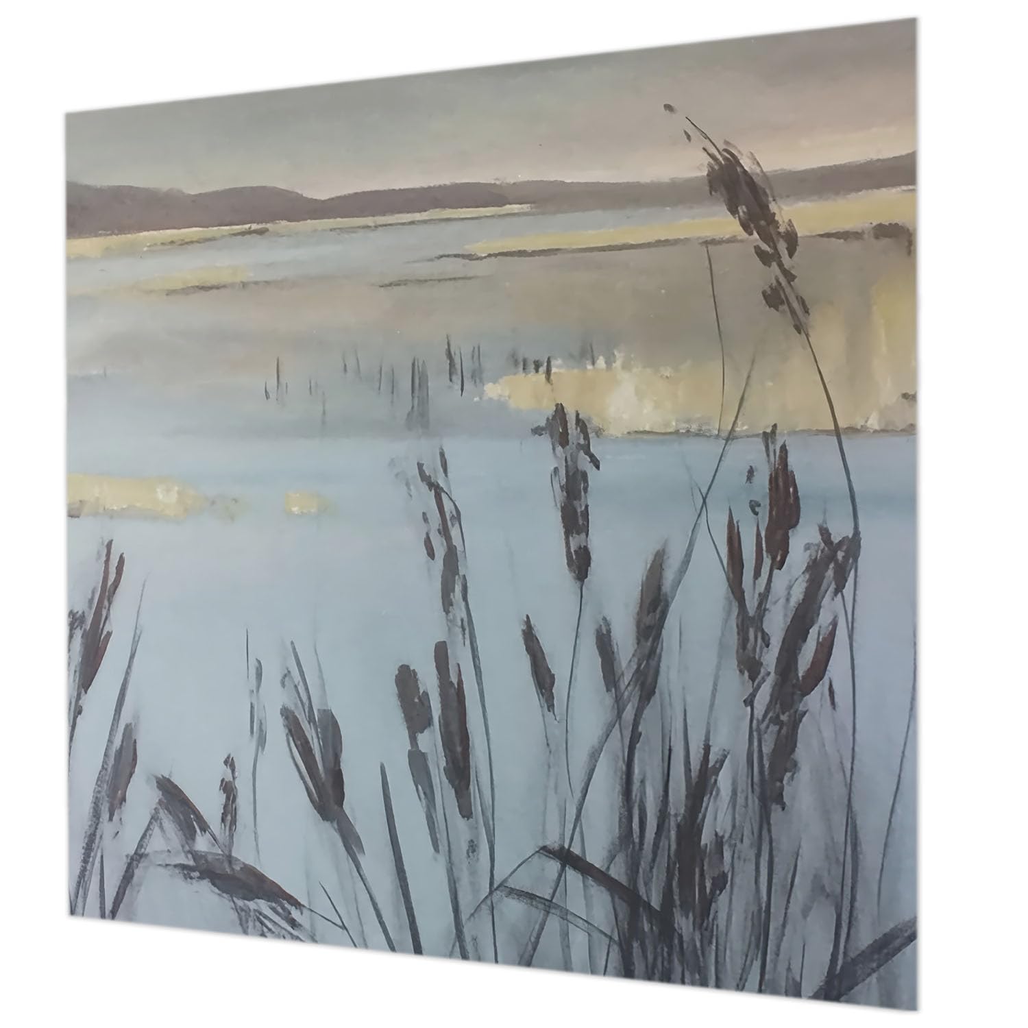 Papier peint intissé lavable Tulup 250x250 décor lac calme facile à poser