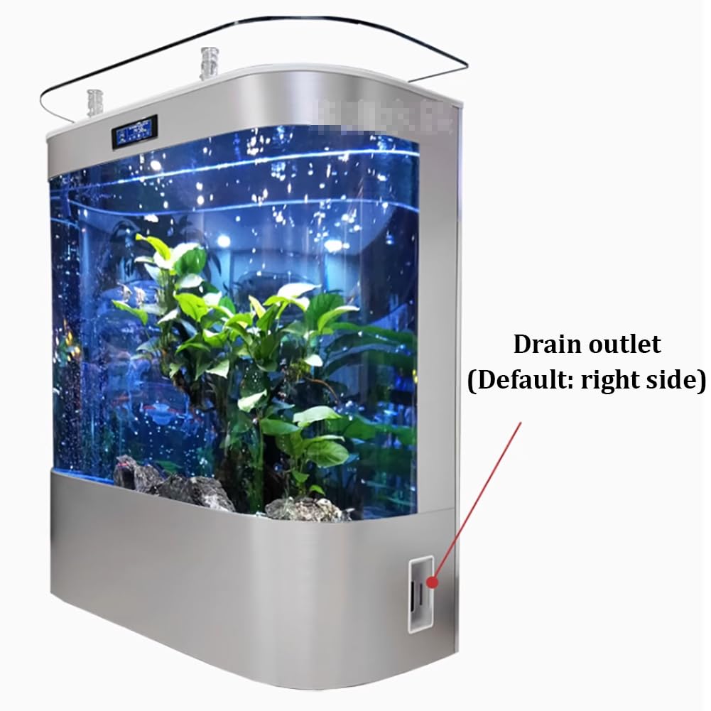 Set di Acquari di Lusso Intelligenti, Grande Acquario Ecologico per La Casa, Acquario Verticale Integrato, Attrezzatura Completa per Acquari,Length 100cm a