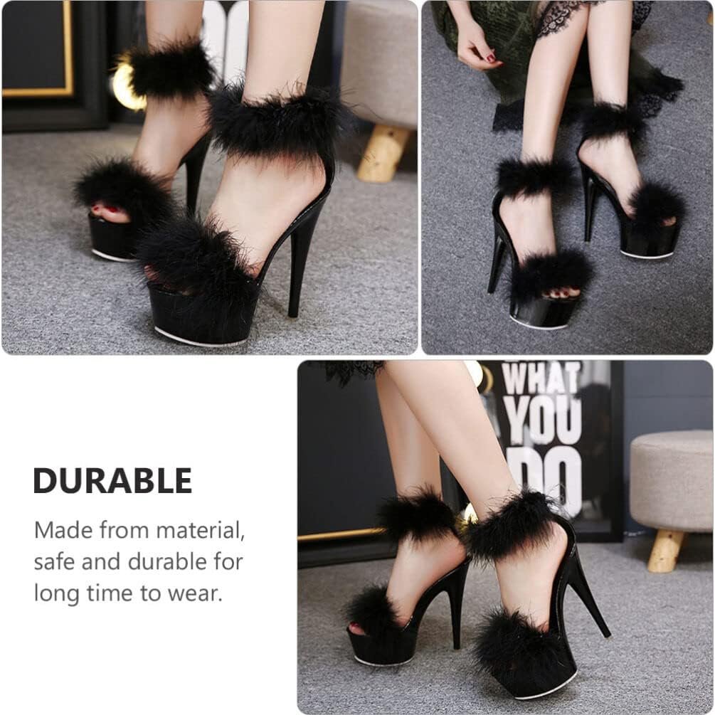 LIFKOME Women High Heel Sandals Summer Fashion Heeled Shoes Elegant Party Sandals for Women Girls 9.84X3.46X6.10In Slim Design Comfortable - Image 5
