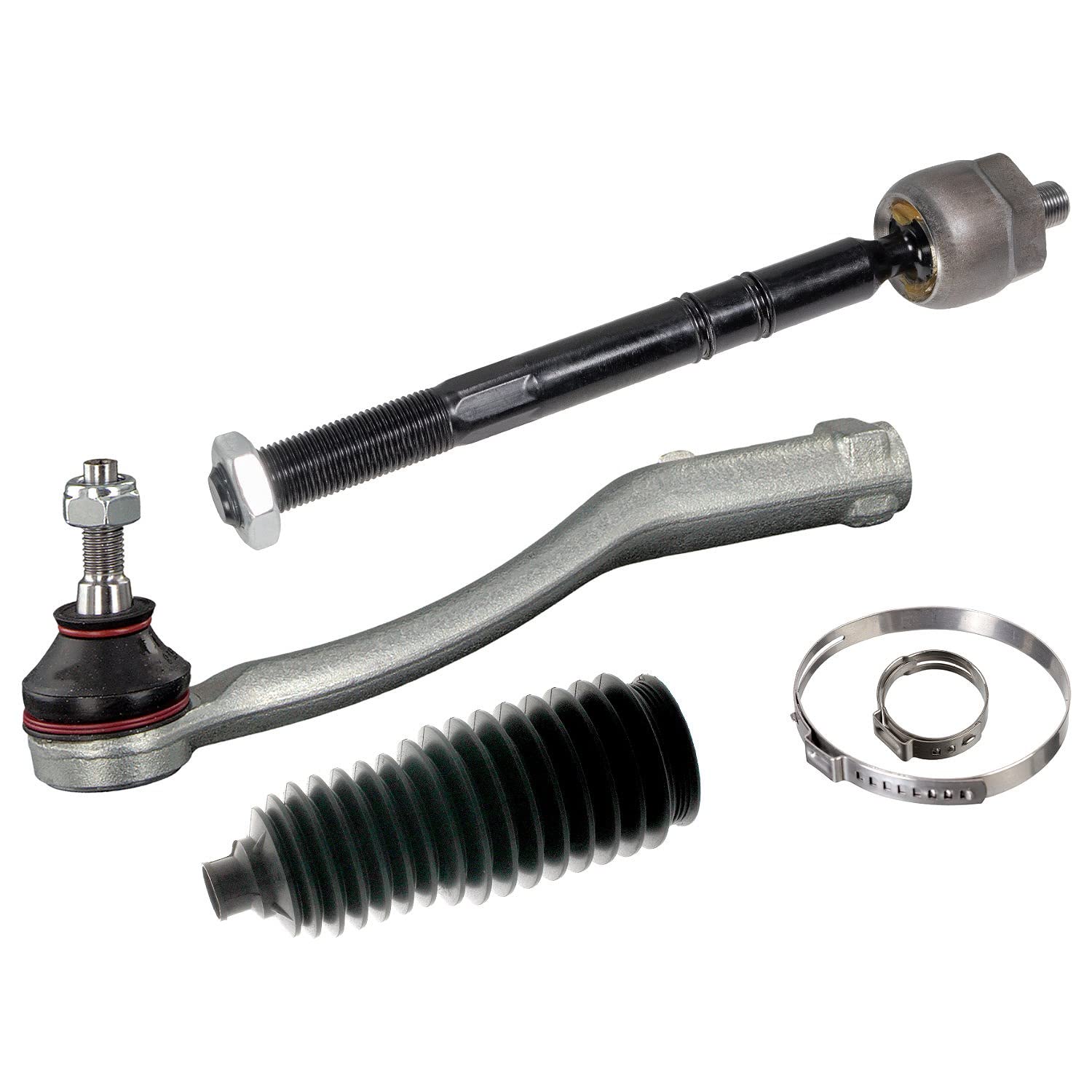 febi bilstein 39034 Spurstange mit Lenkmanschettensatz, 1 Stück