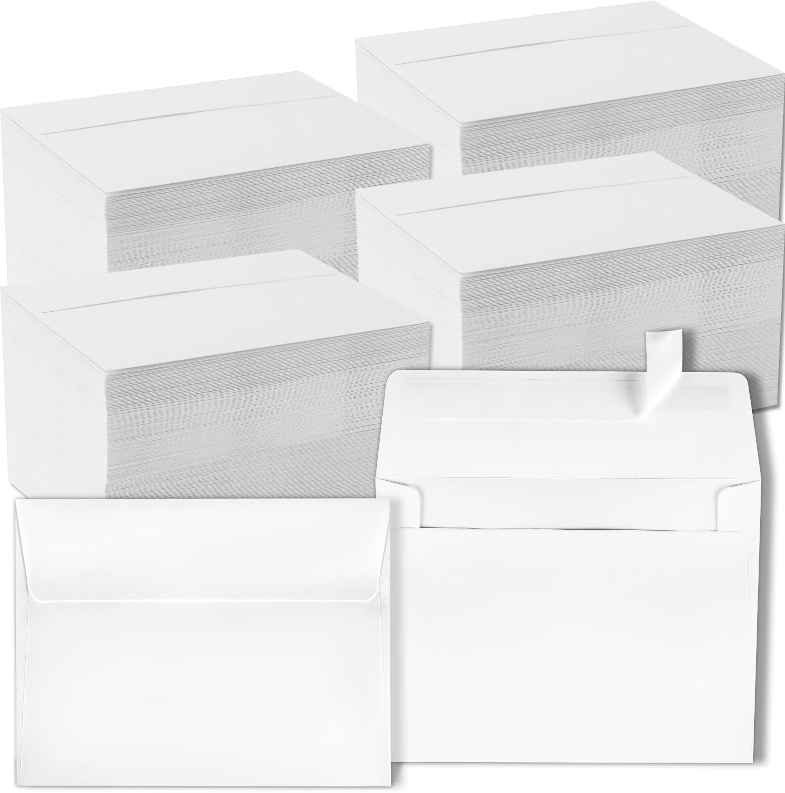 gisgfim Self Adhesive Invitation, 1000 Pcs A6 Envelopes 4.75x6.5 Inches