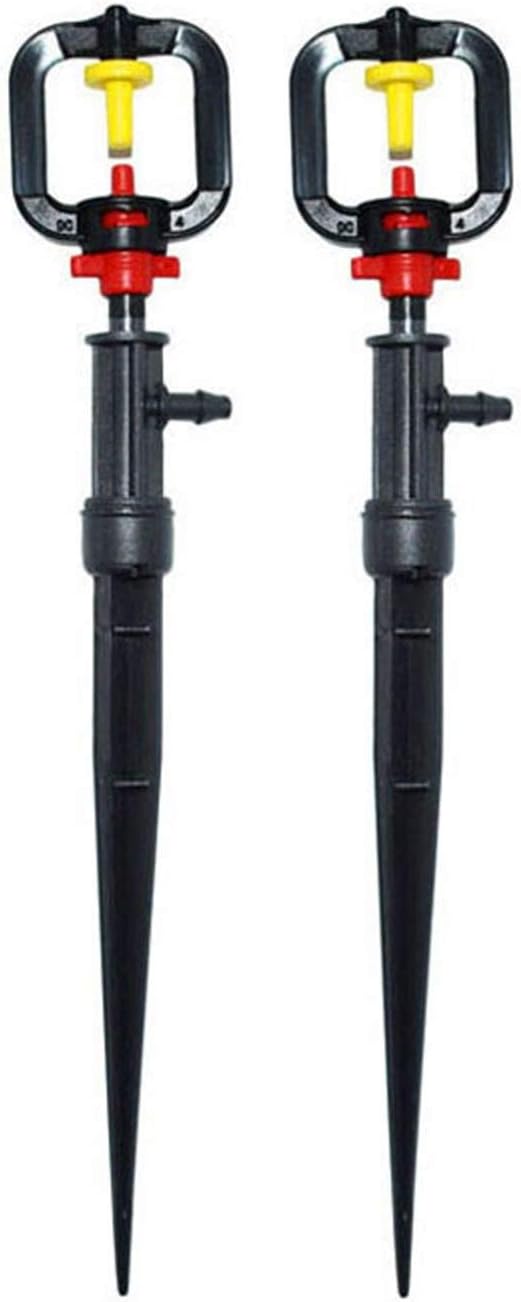 Gardening Irrigation Dripper Irrigation Refraction Nozzle Garden Hose Sprinkler Holder Atomization Nozzle Taper Watering Plants Garden Watering 40PCS