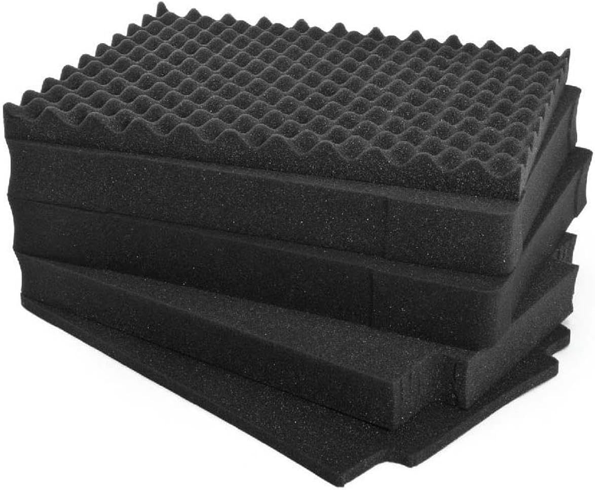 Nanuk Foam Inserts (5 Part) for Nanuk Case, Black, 950-FOAM