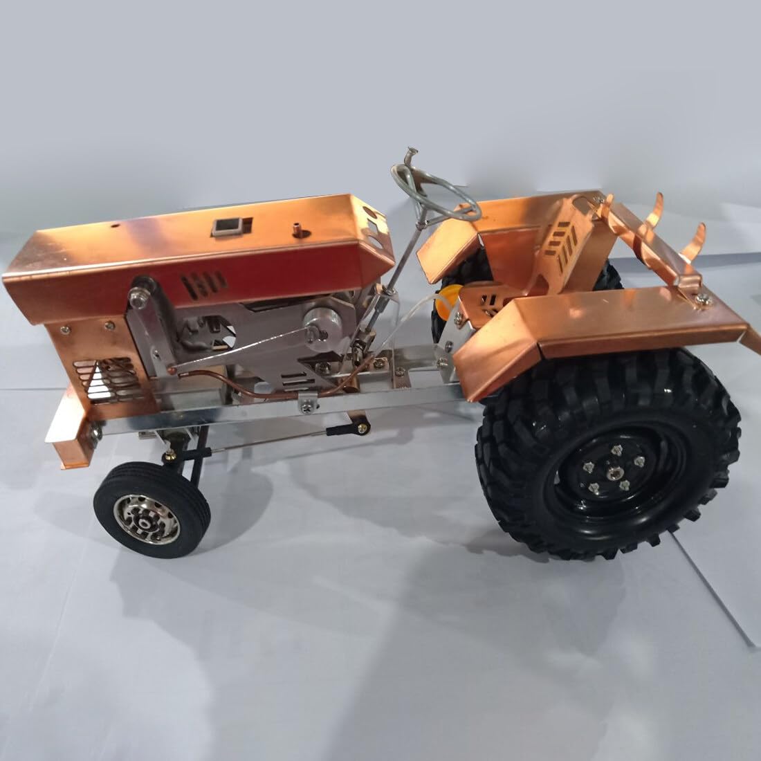 Traktor Stirlingmotor Modell Luftgekühlter Stirling Engine Demonstrationsgerät Mechanisches Wissenschaft Physik Experiment Lehrmodell Für Erwachsene Hobby Enthusiasten