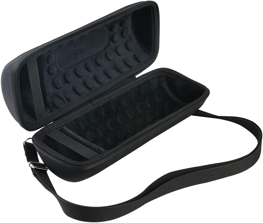Khanka Hard Travel Case + Silicone Case Replacement for JBL Charge 4 Portable Waterproof Wireless Bluetooth Speaker
