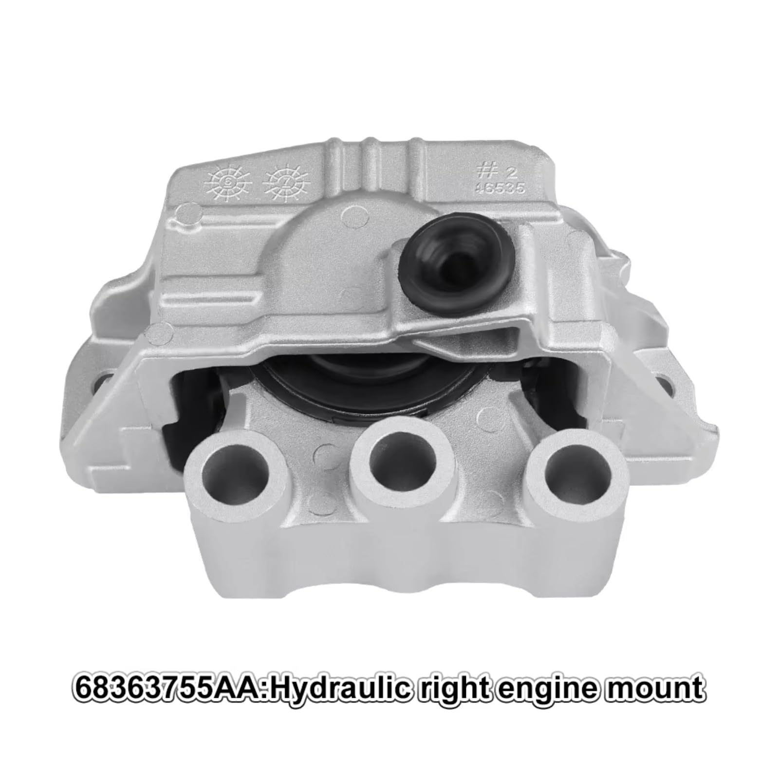 Ricambi Auto per Fiat 500X 2.4L 2016 2017 2018 68258599AA 3 Pezzi Supporto Motore Automatico per Auto