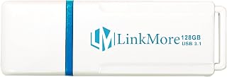 LinkMore NR34 128GB USB 3.1 Flash Drive, Read Speed up to 120MB/s, Write Speed up to 60MB/s, Thumb Drive