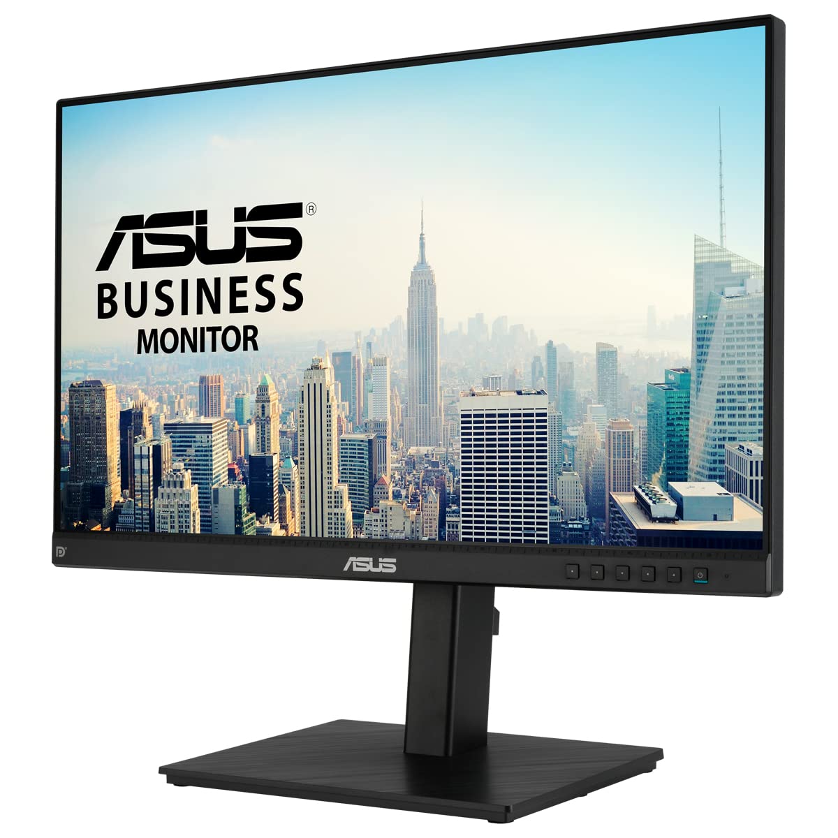 ASUS BE24ECSBT, Monitor Touchscreen da 24” IPS Full HD, Nero | Multi Touch a 10 Punti, USB-C, HDMI, DisplayPort, Altezza Regolabile, Stand Ergonomico, Tecnologia Eye Care e Anti-Sfarfallio