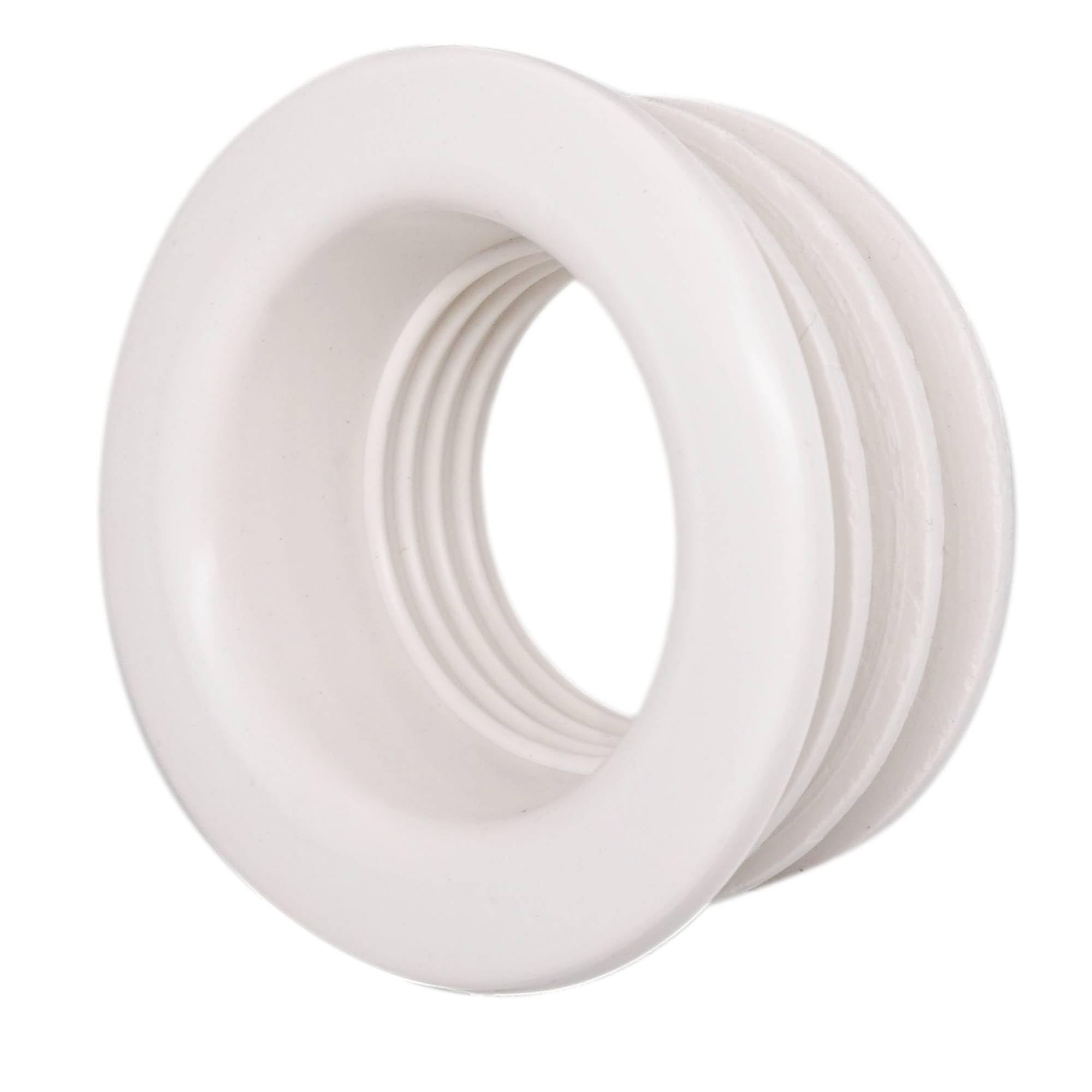 Skir'co White 56 X 40 Mm Rubber Drain Pipe Connector, Pipe Adaptor, Rubber Reducer