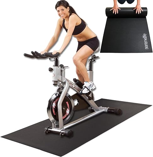 SereneLife Esterilla de ejercicio portátil prémium para el hogar