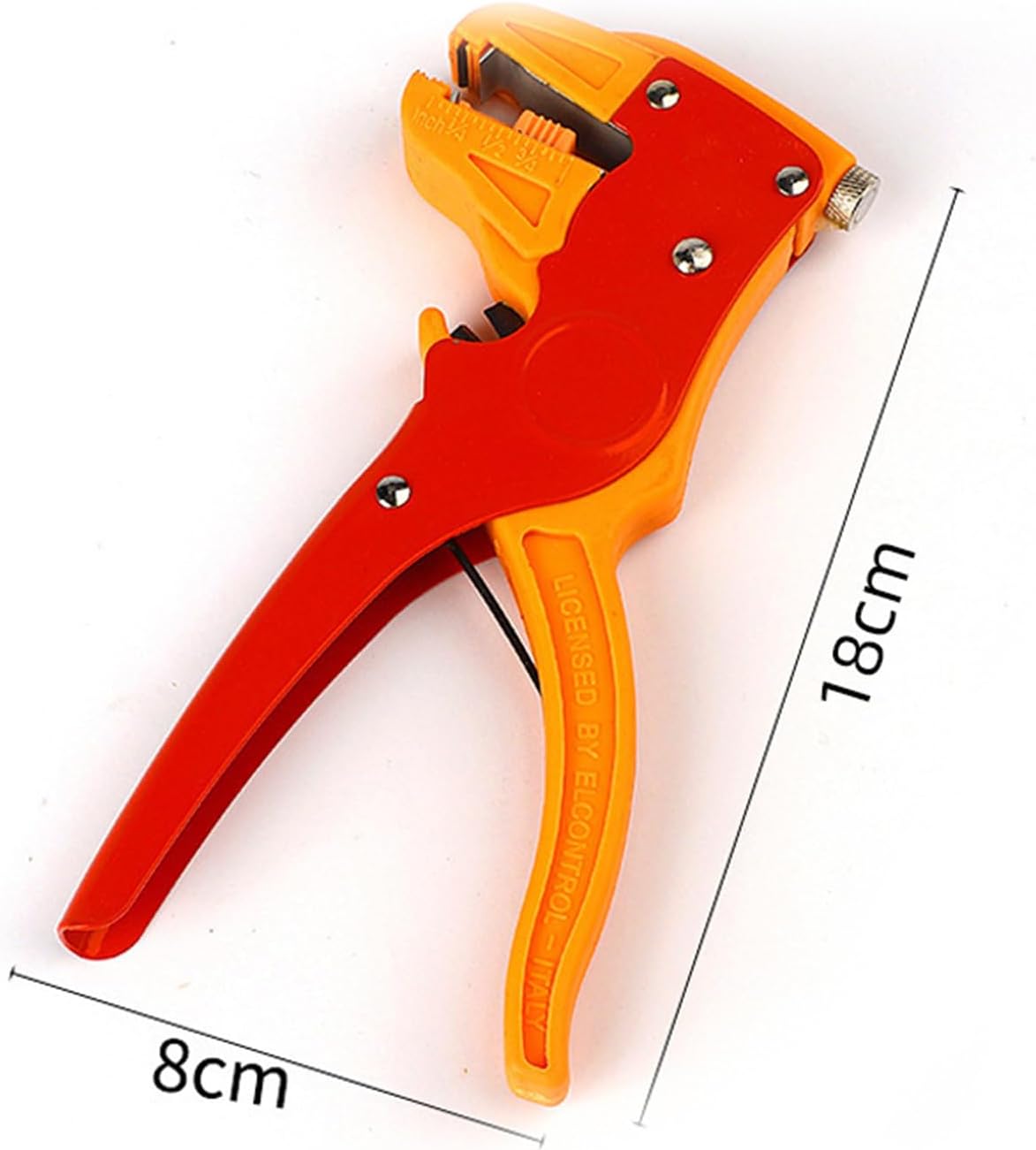 Wire Stripper Cutter Tool - Multi-Function Electrical Tool for Copper & Aluminum Wires - High-Carbon Steel with Comfort Grip - Auto Stripping, Crimping, Cutting for Electricians & DIY