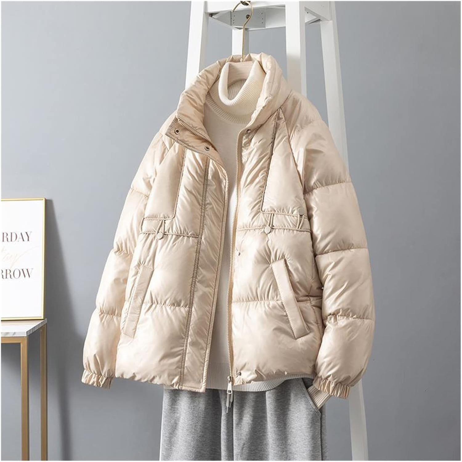 今季スピックアンドスパンC/Pミドル丈トレンチコート☆ベージュA36