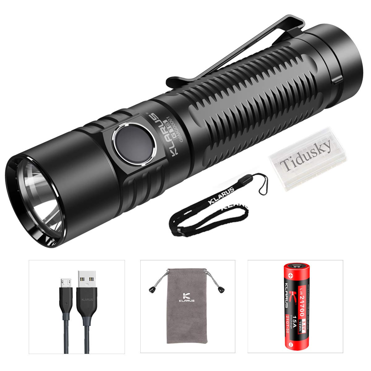 Buy Klarus G15 Flashlight 4000 Lumens Cool White LED Compact