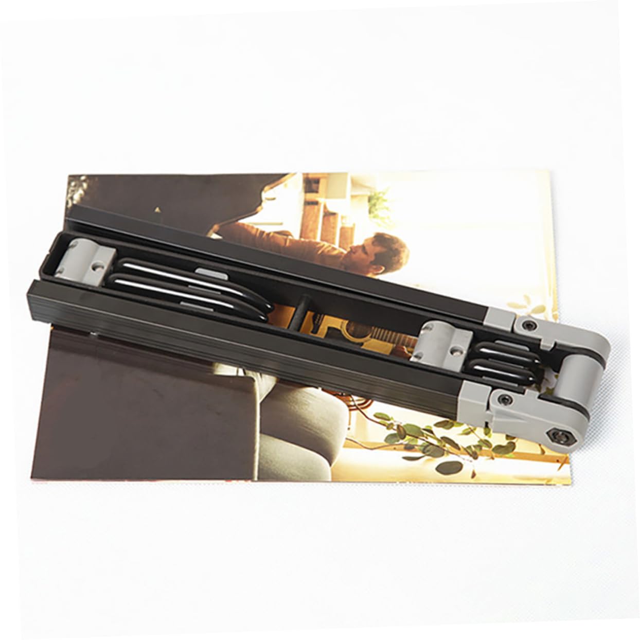 Vaguelly Supporto Per Sassofono Contralto in Metallo Portatile e Leggero Adatto Per Riporre Ed Esporre Sassofono in Case Studi e Negozi Di Strumenti Musicali