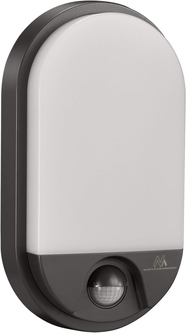 Front view of Maclean MCE340 LED Wall Light