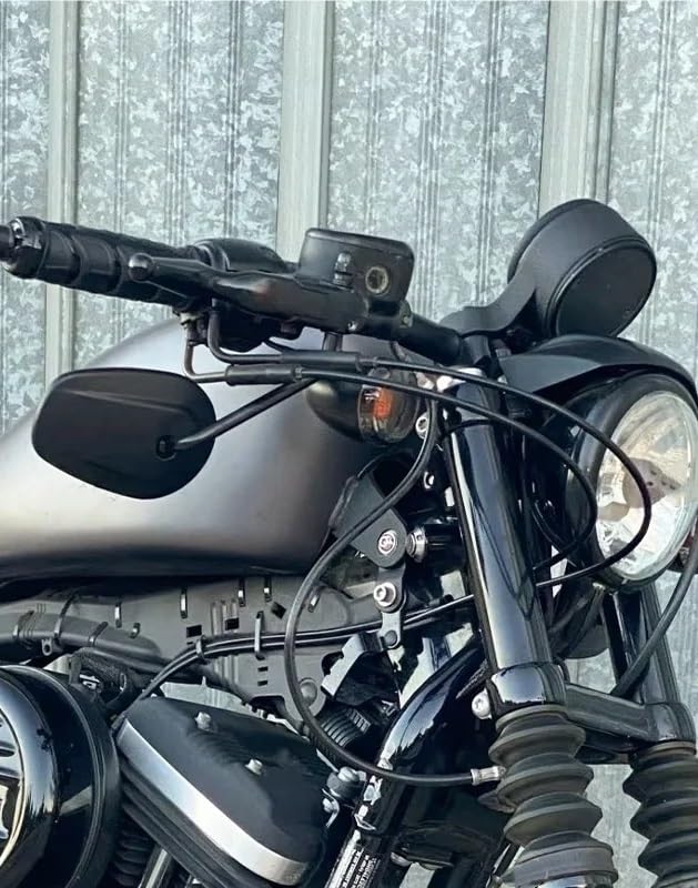 Espejo retrovisor de 8mm antivibración para Sportster XL 1200 3