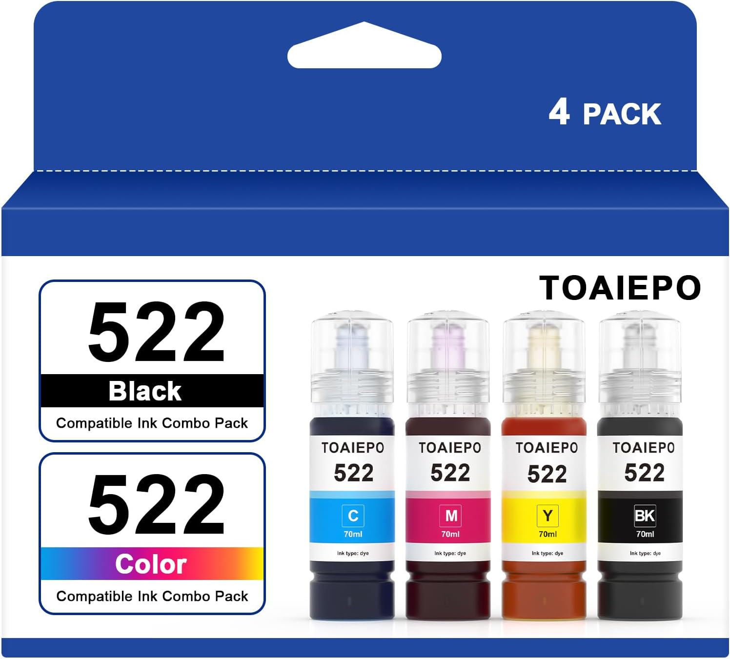 Epson 522 EcoTank Ink Ultrahigh Capacity Bottle Yellow