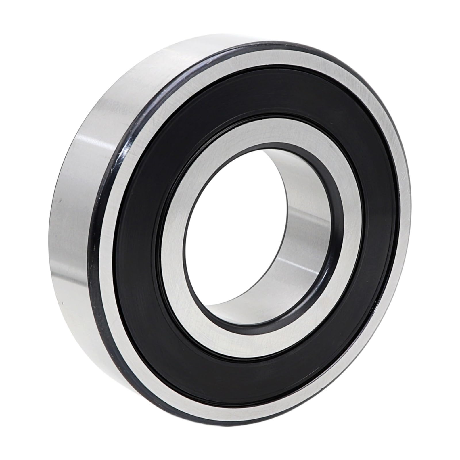 Rodamiento rigido de bolas 6211-2RS1 acero de alta precision 55x100x21mm 2