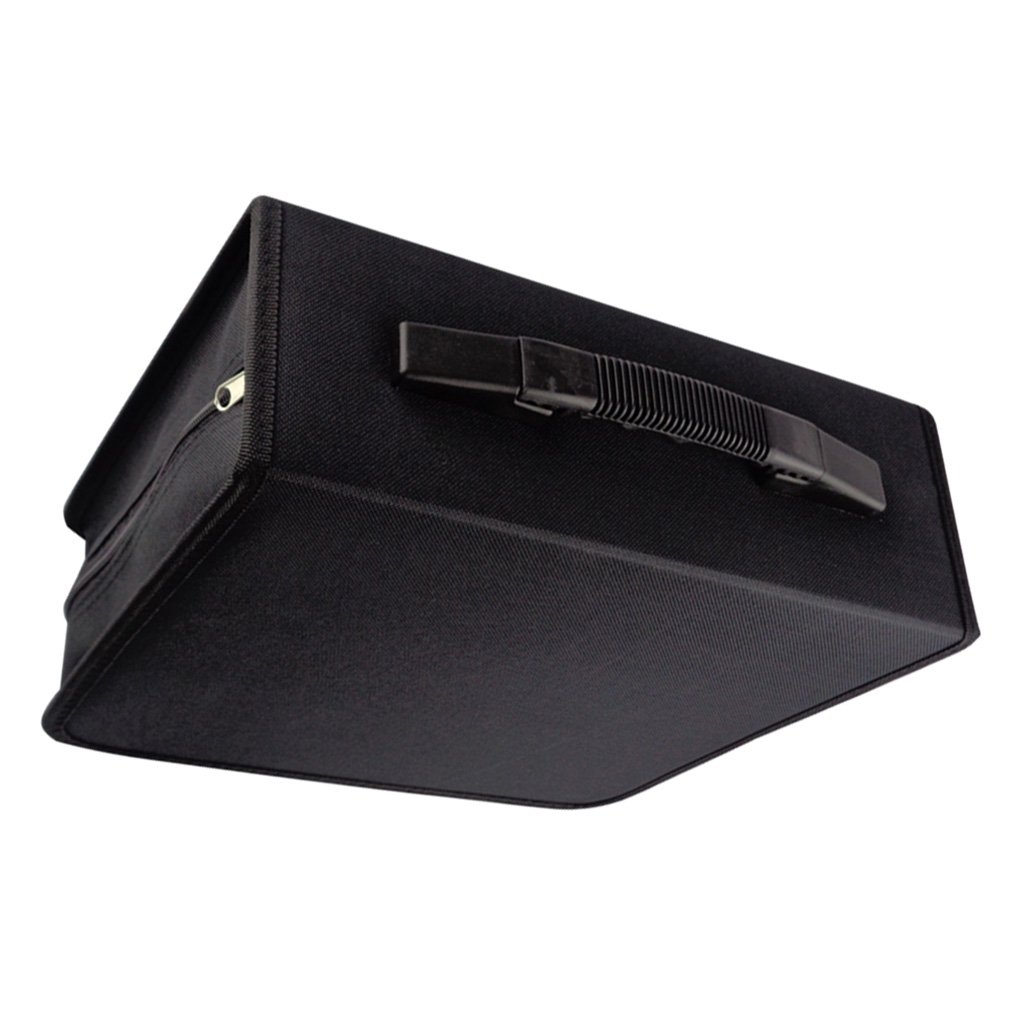 CALANDIS 240Disc Cd Holder DVD Case Storage Wallet Vcd Organizer Black Pu Leather Bag