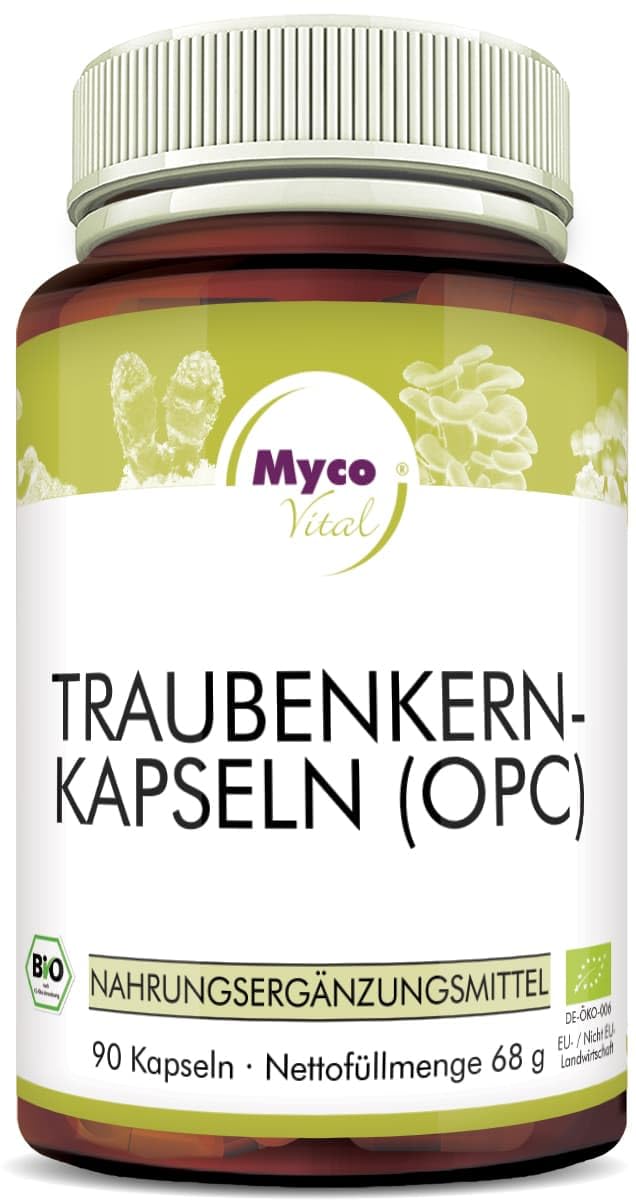 OPC Kapseln | 90 Kapseln hochdosiert | Bio Acerola Pulver, Sanddorn & Weißdorn verstärken die Wirkung | KEIN EXTRAKT