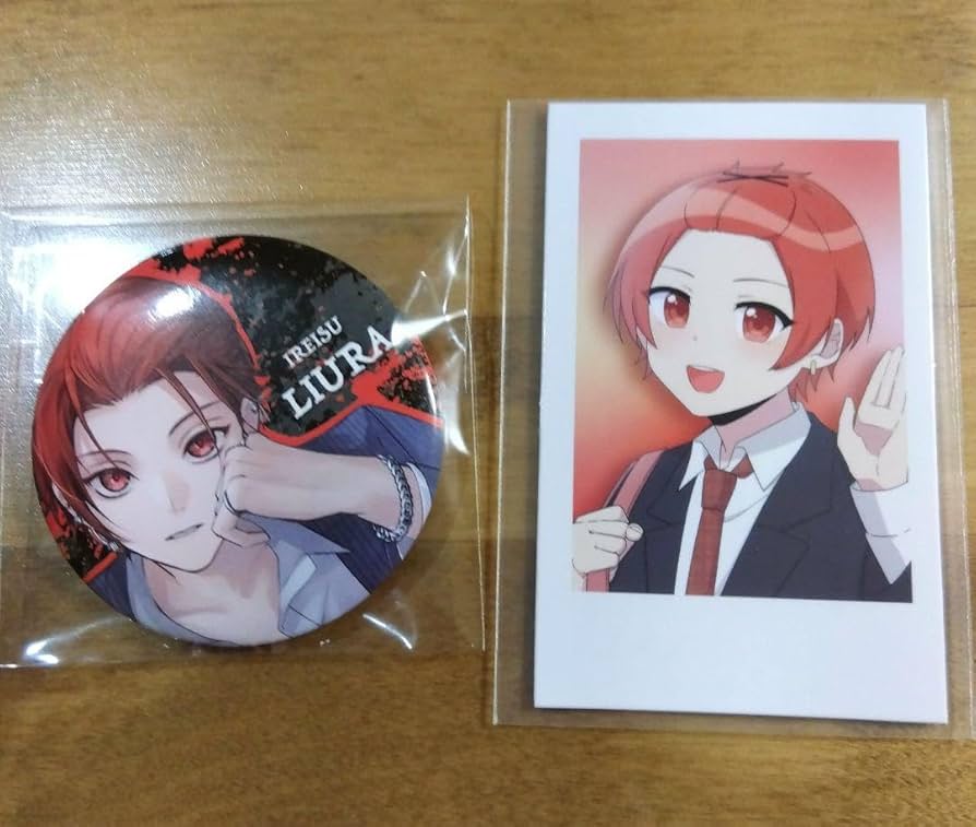 Amazon.co.jp: いれいす りうら Paparazzi 缶バッジ チェキ風トレカ