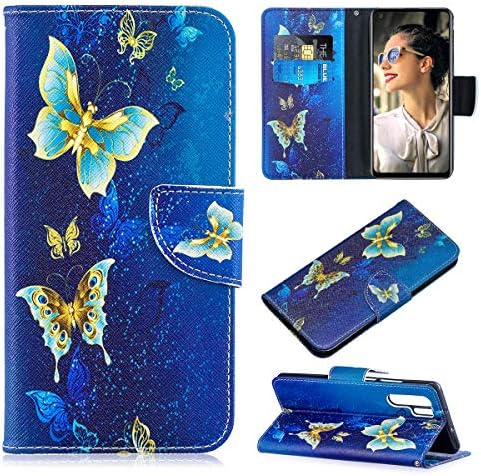 Huawei P30 Pro Case, Huawei P30 Pro phone Case for Women Men Card Slots Magnetic Closure Kickstand Full Protection Premium Leather Flip Wallet Phone Case Cover
