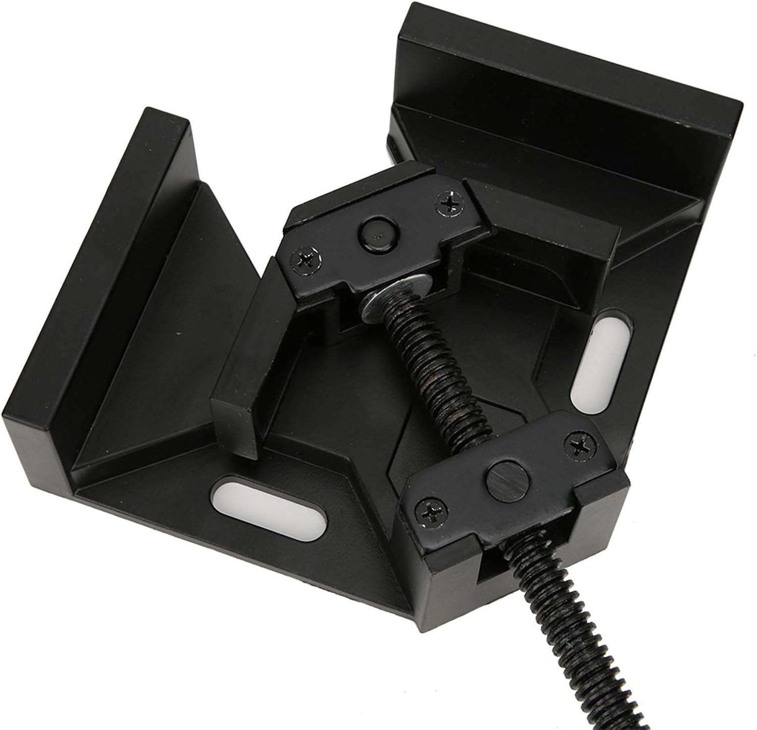 90 Degree Right Angle Clamp Vise Clamp Woodworking Quick Fix Aluminum Carpenter Tool Orange (Black)