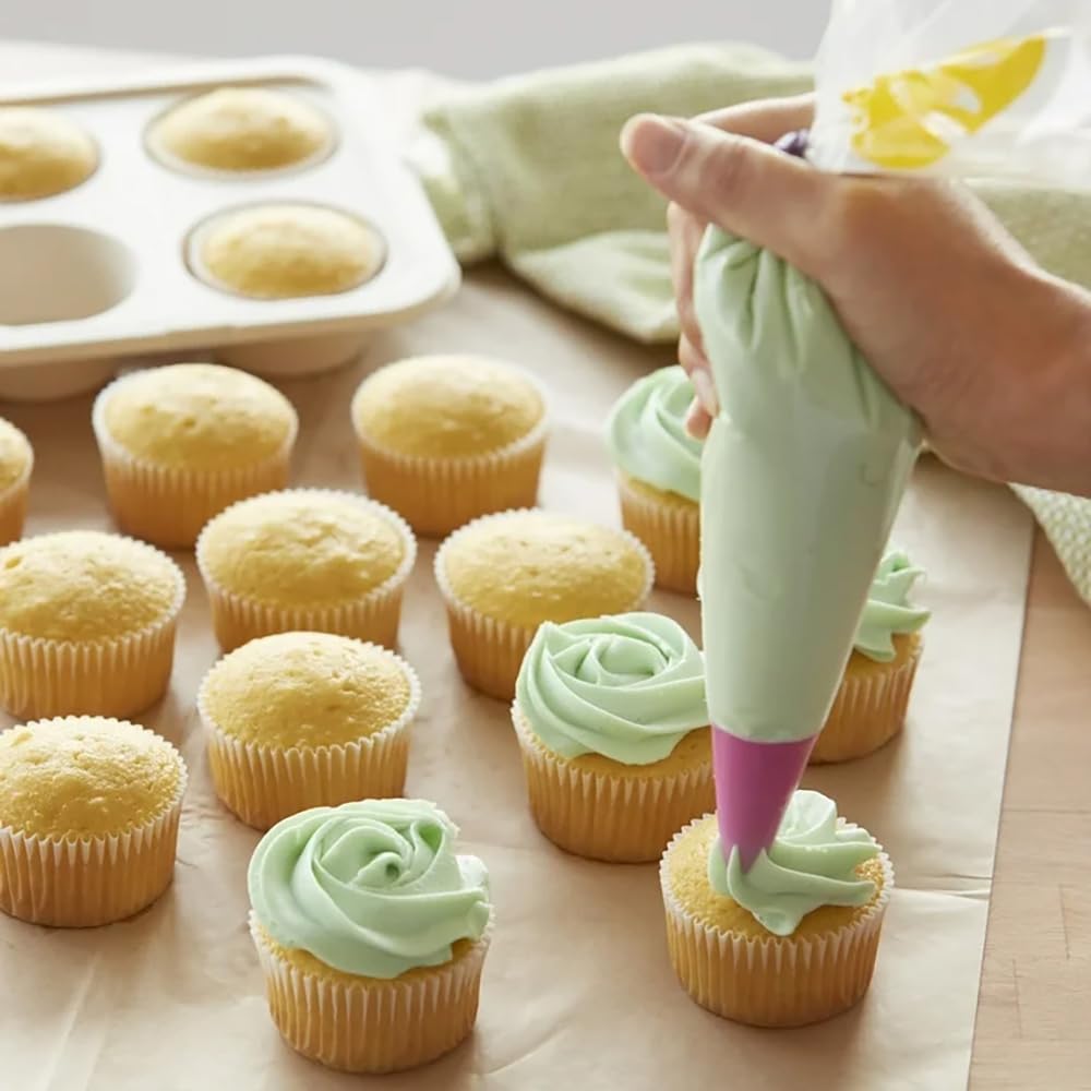 Lot De 3 Poches à Douille Professionnelles, Réutilisables, Grandes