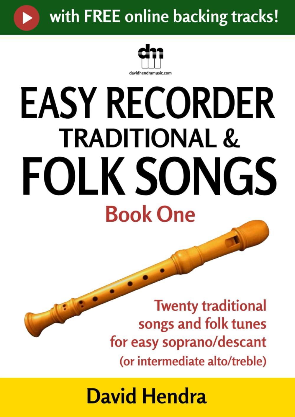 Amazon.com: Easy Recorder Traditional & Folk Songs - Book One: Twenty ...