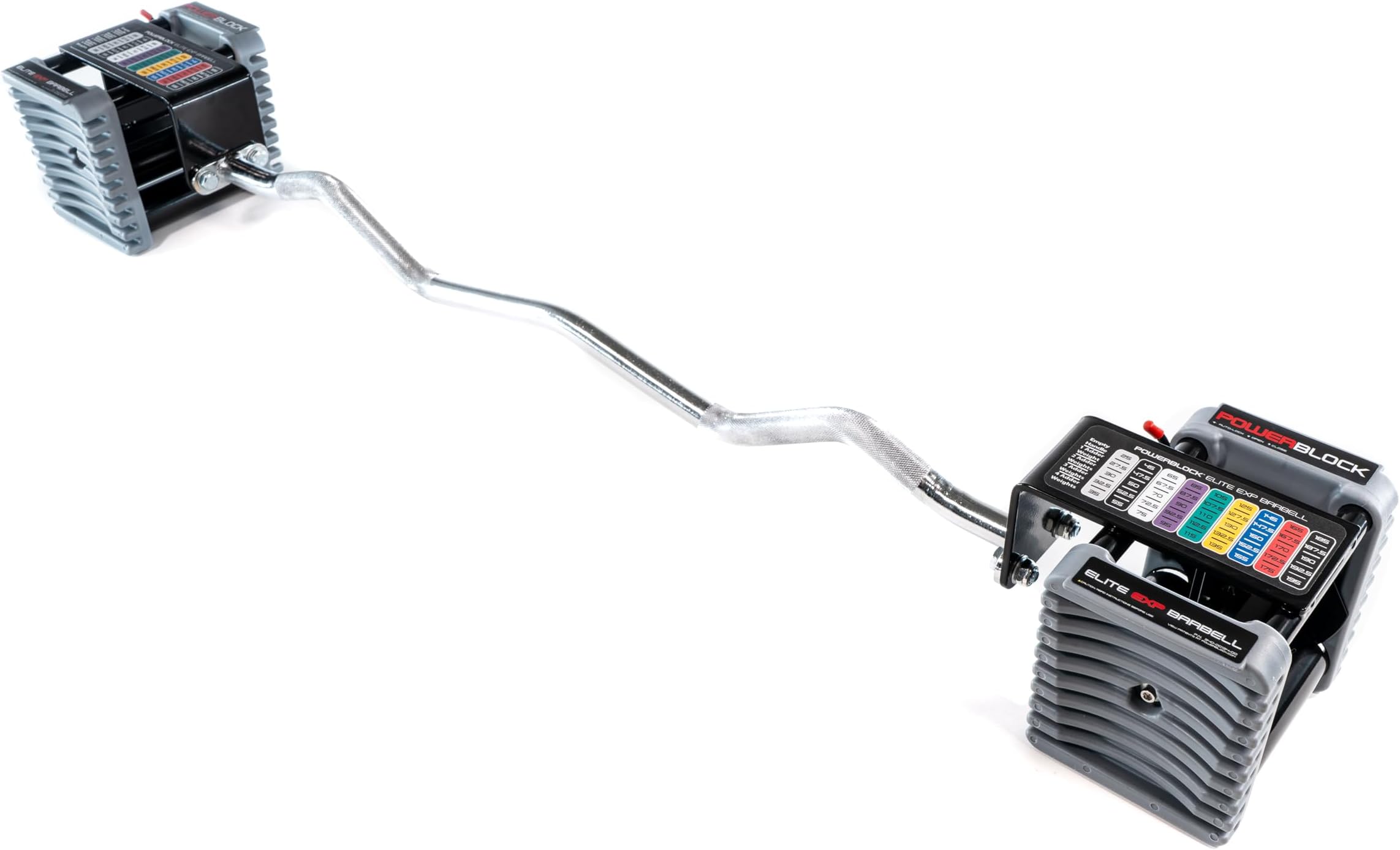 PowerBlock Elite EXP Series EZ Curl Bar